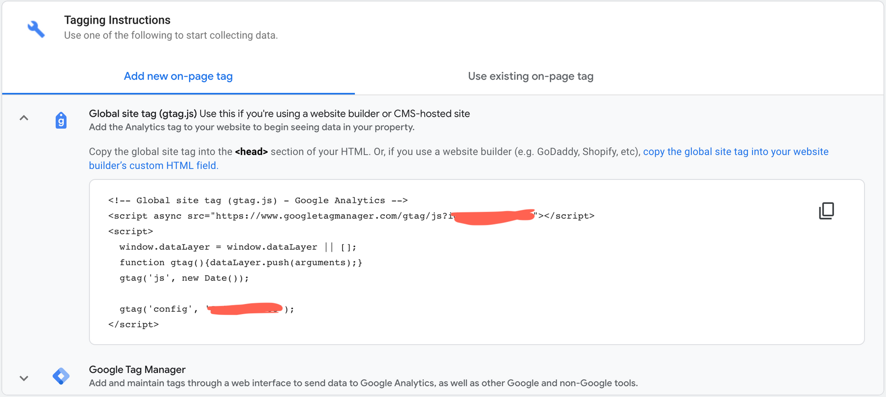 GA4 metrics setup instructions